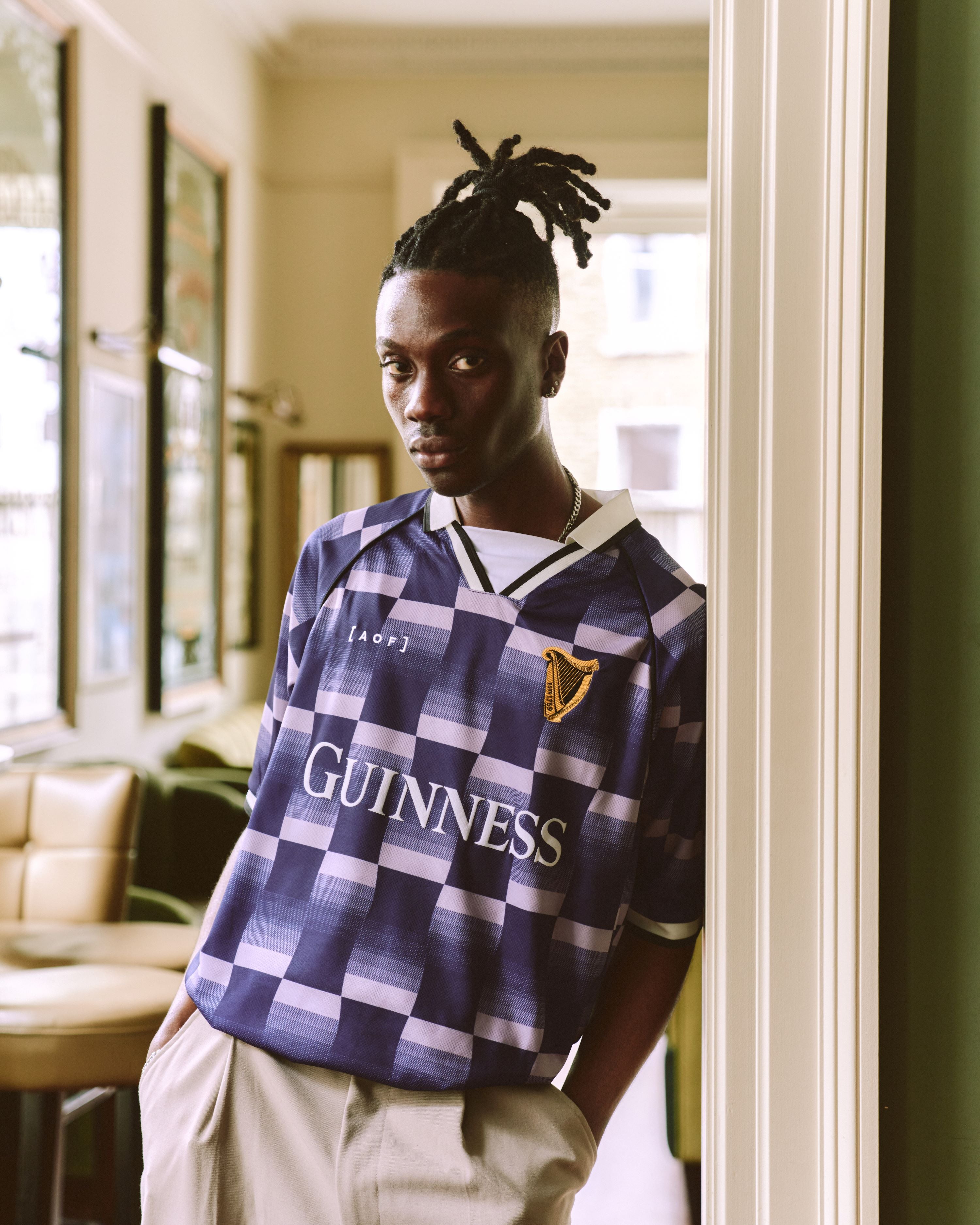 ART OF x Guinness Season 1 Shirt | Navy Football T-Shirts