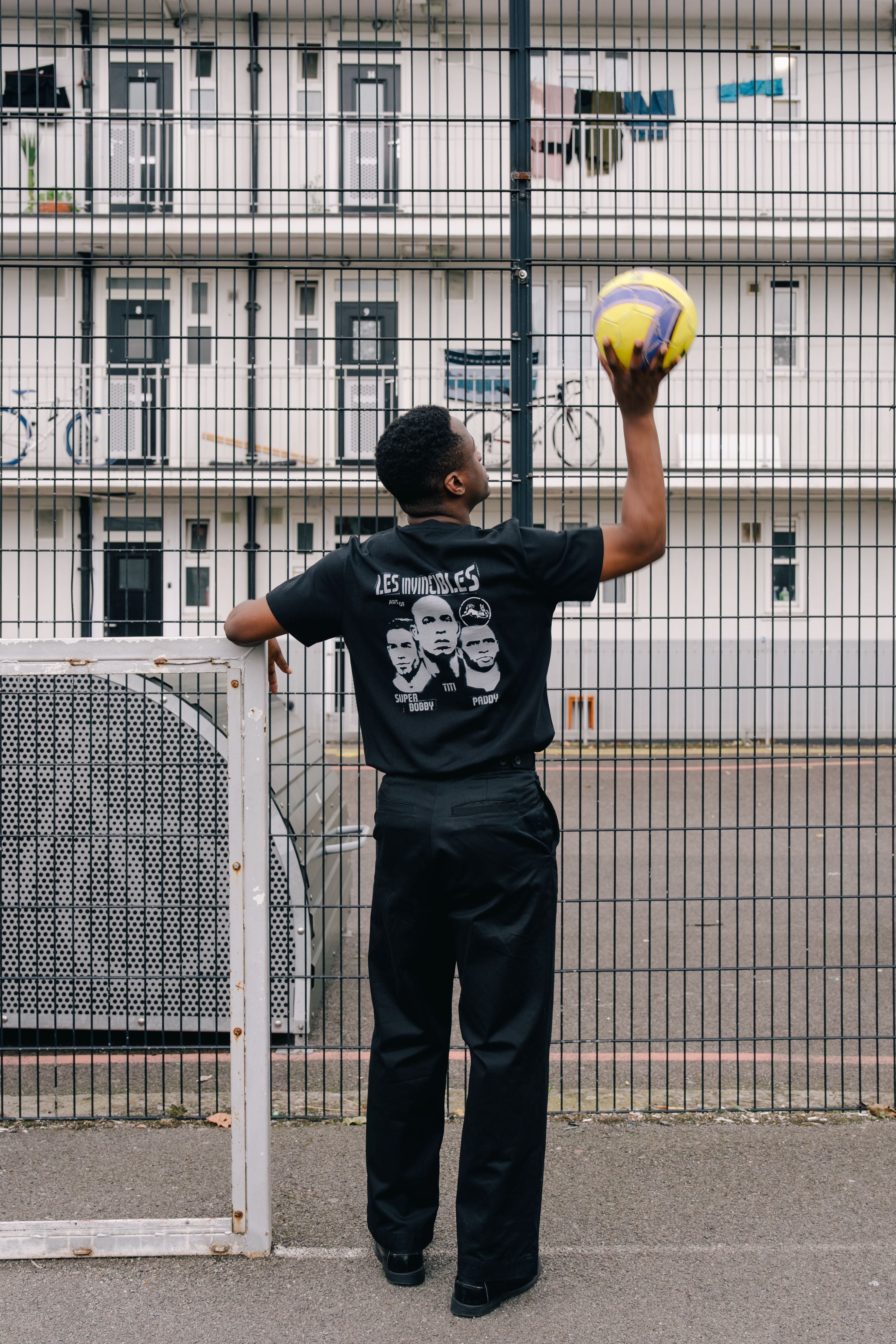ART OF Secret Tournament Les Invincibles Tee | Black Football T-shirt