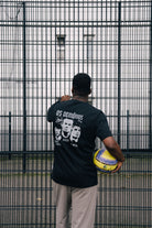 ART OF Secret Tournament Os Demônios | Black Graphic Football T-shirt