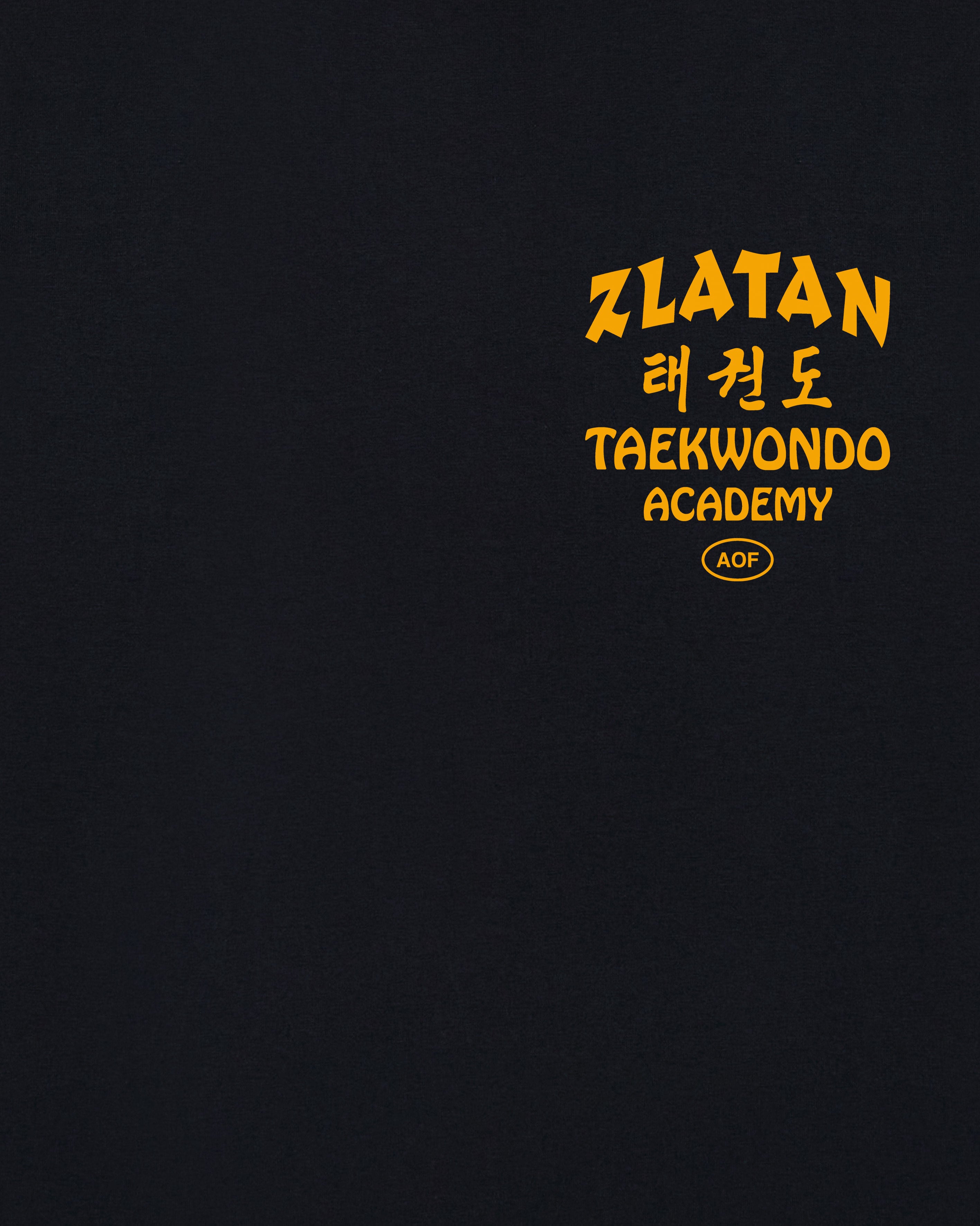 AOF Zlatan Tee | Black Graphic T-shirt | Art of Football