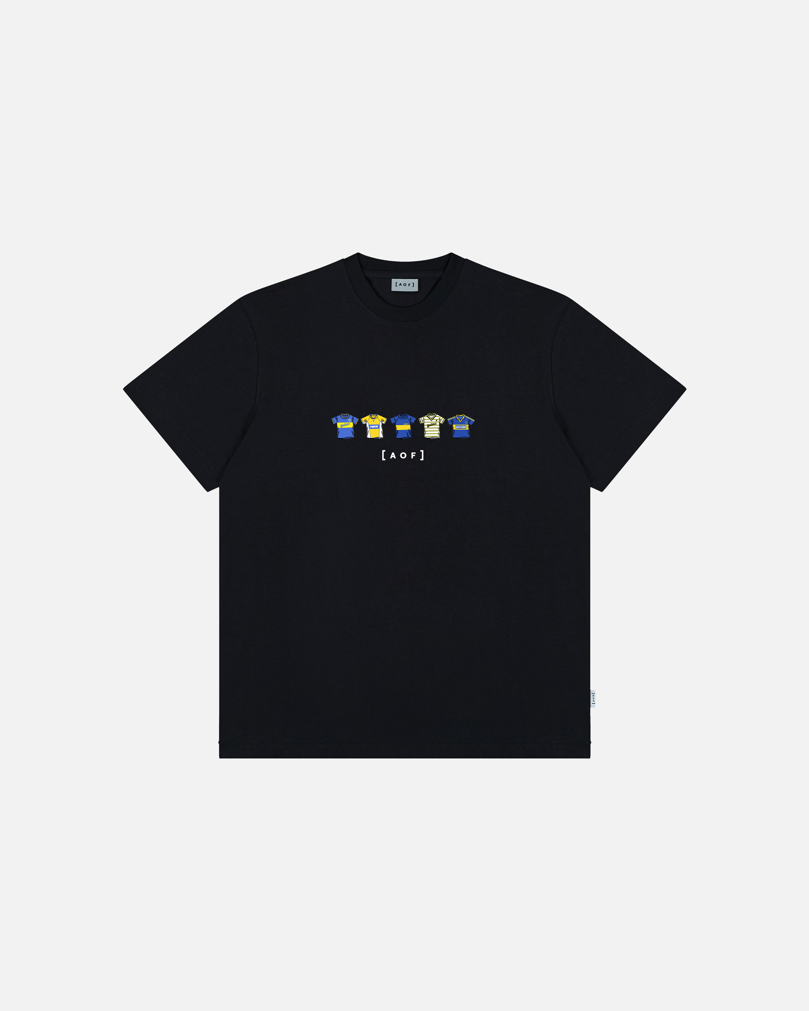 AOF Boca Printed Classics Tee | Black & White Graphic T-shirt