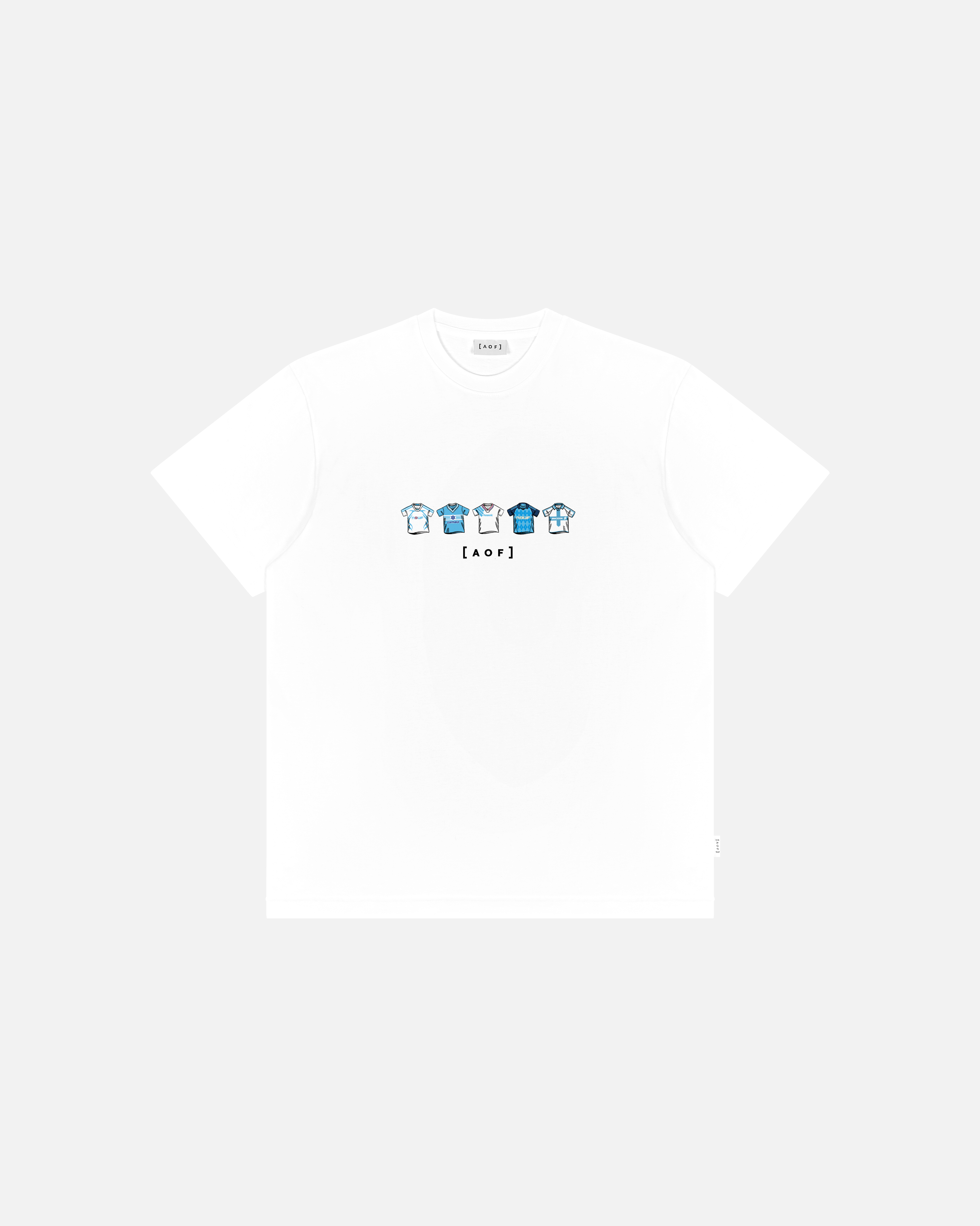 AOF Marseille Printed Classics Tee | Black & White Graphic T-shirt