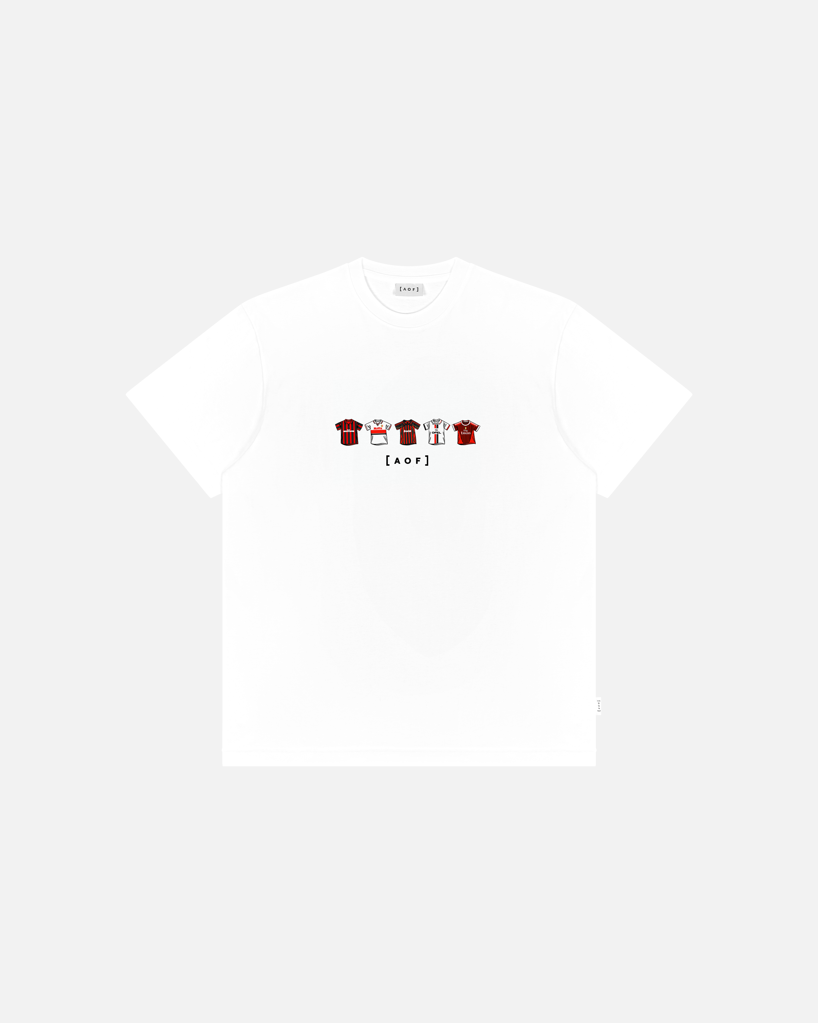 AOF AC Printed Classics Tee | Black & White Graphic T-shirt