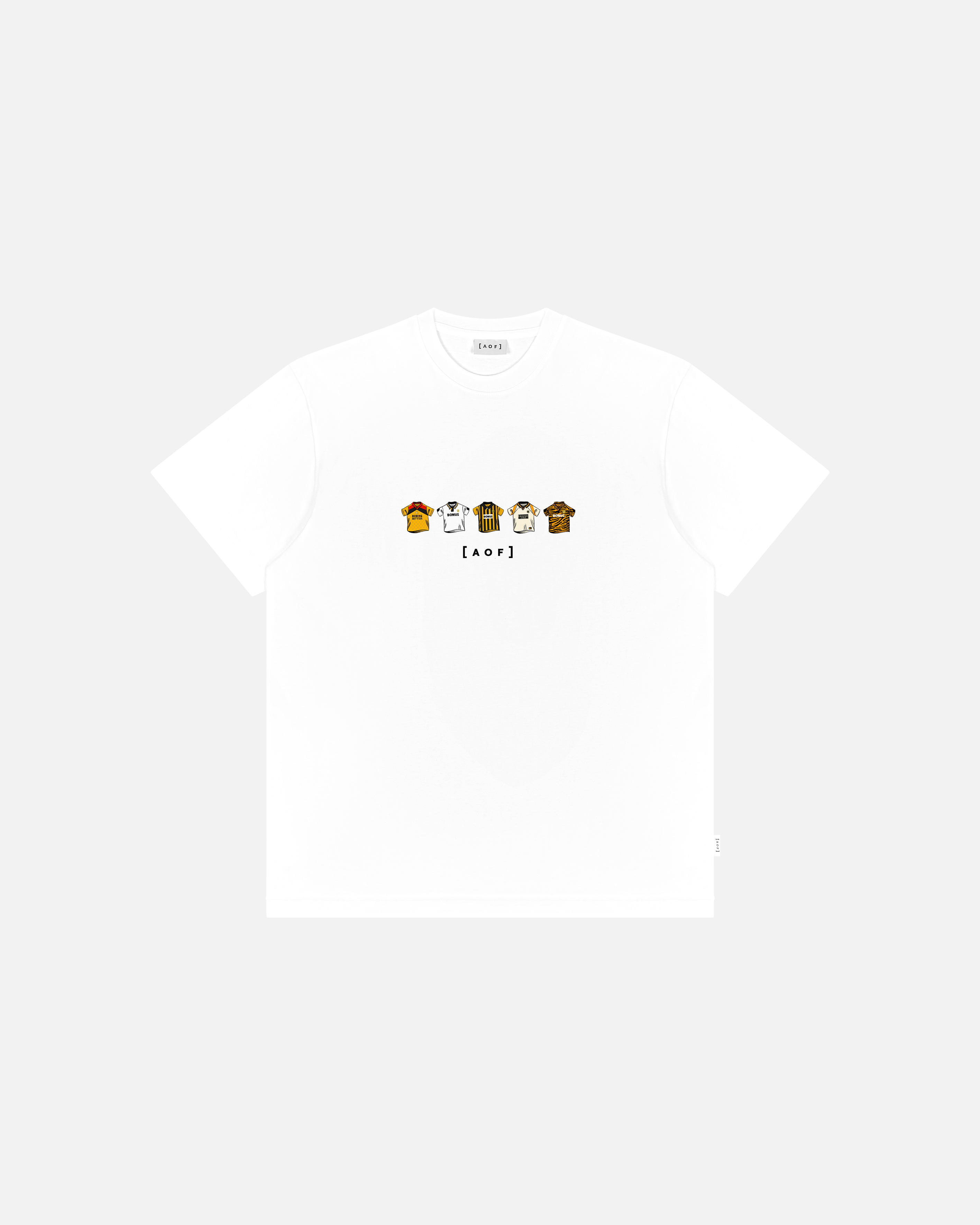 AOF Hull Printed Classics Tee | Black & White Graphic T-shirt