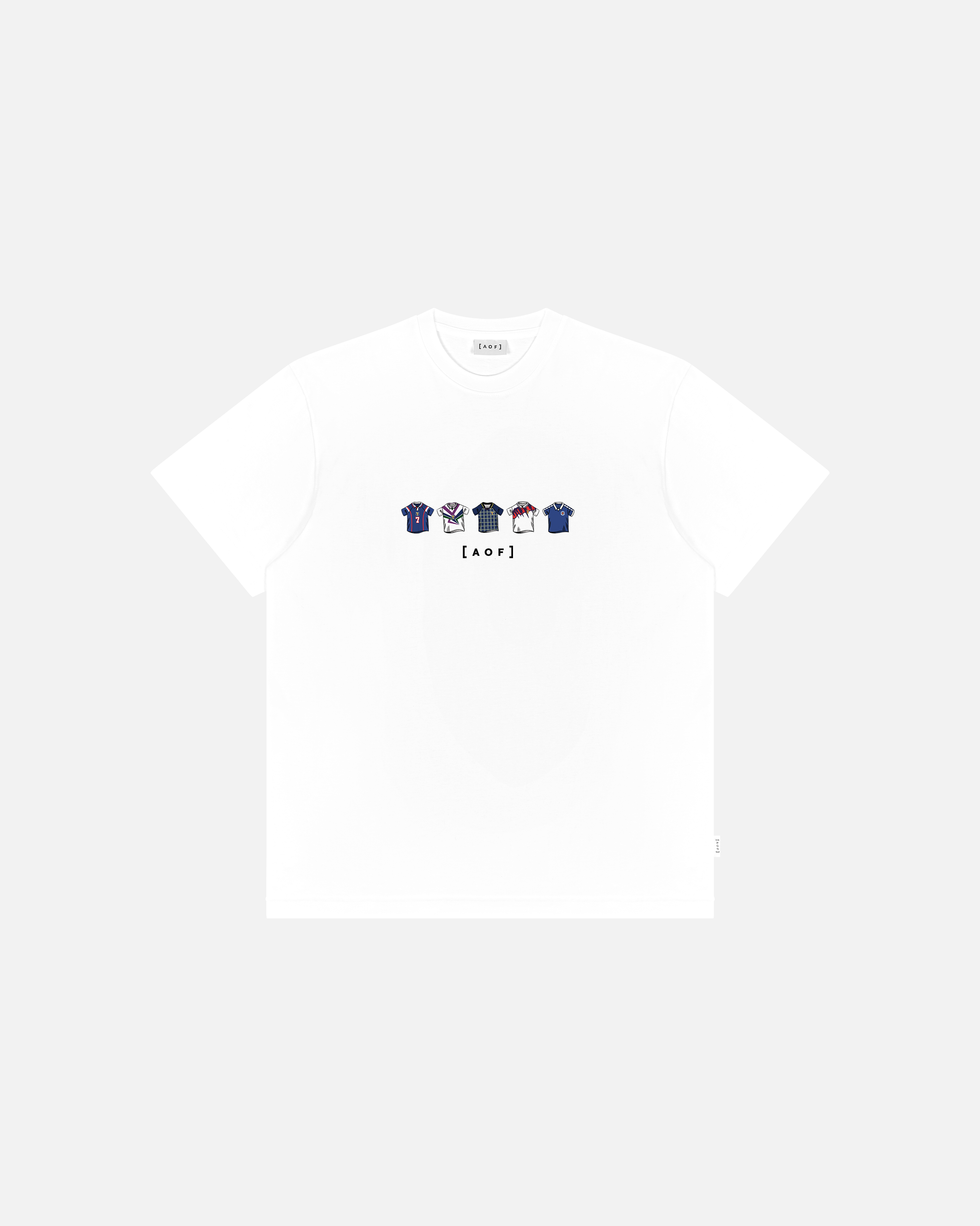 AOF Scotland Printed Classics Tee | Black & White Graphic T-shirt