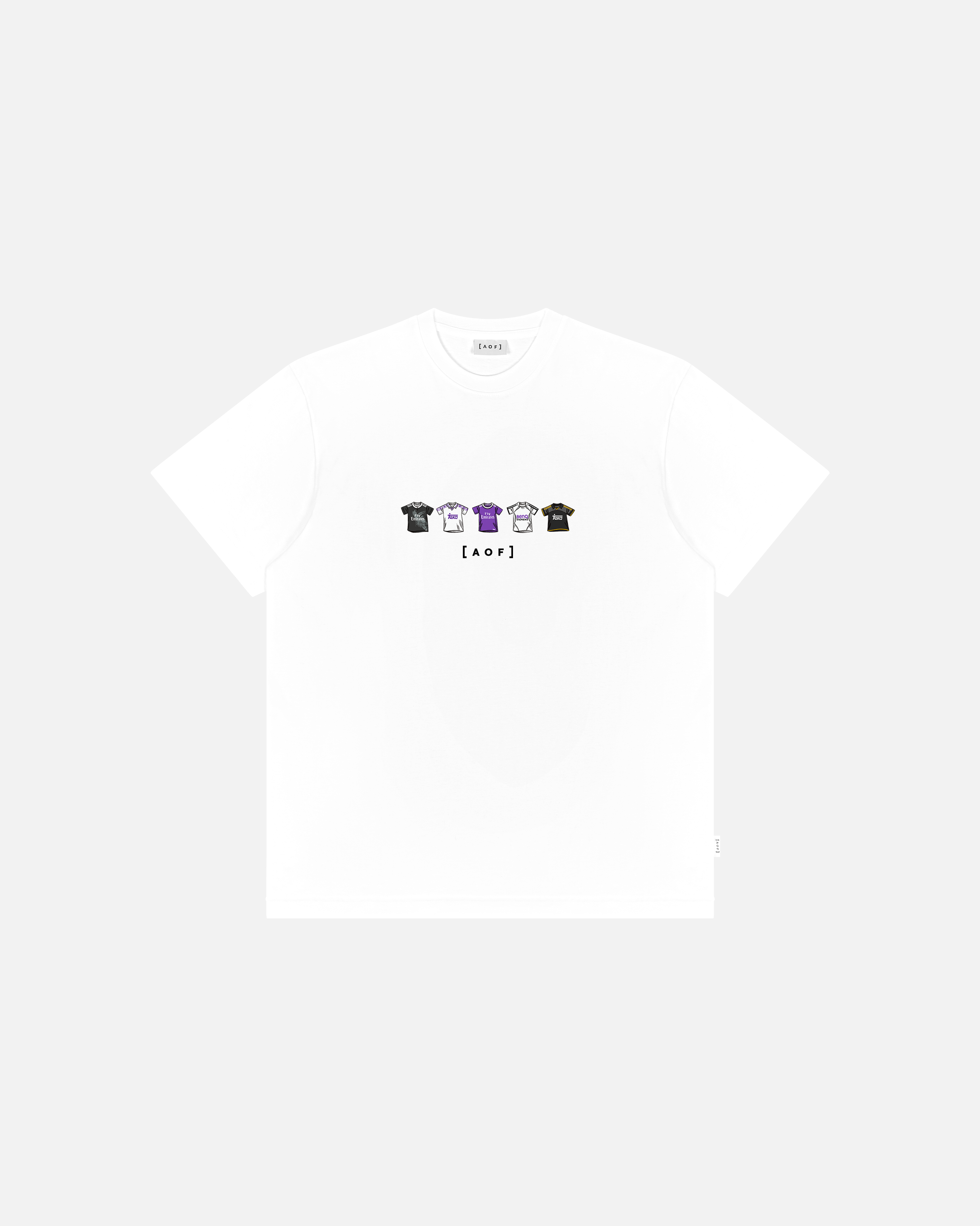 AOF Galáctico Printed Classics Tee | Black & White Graphic T-shirt