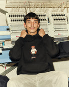 ART OF Football LFC Pickles Hoodie | AOF Black Embroidered Sweat