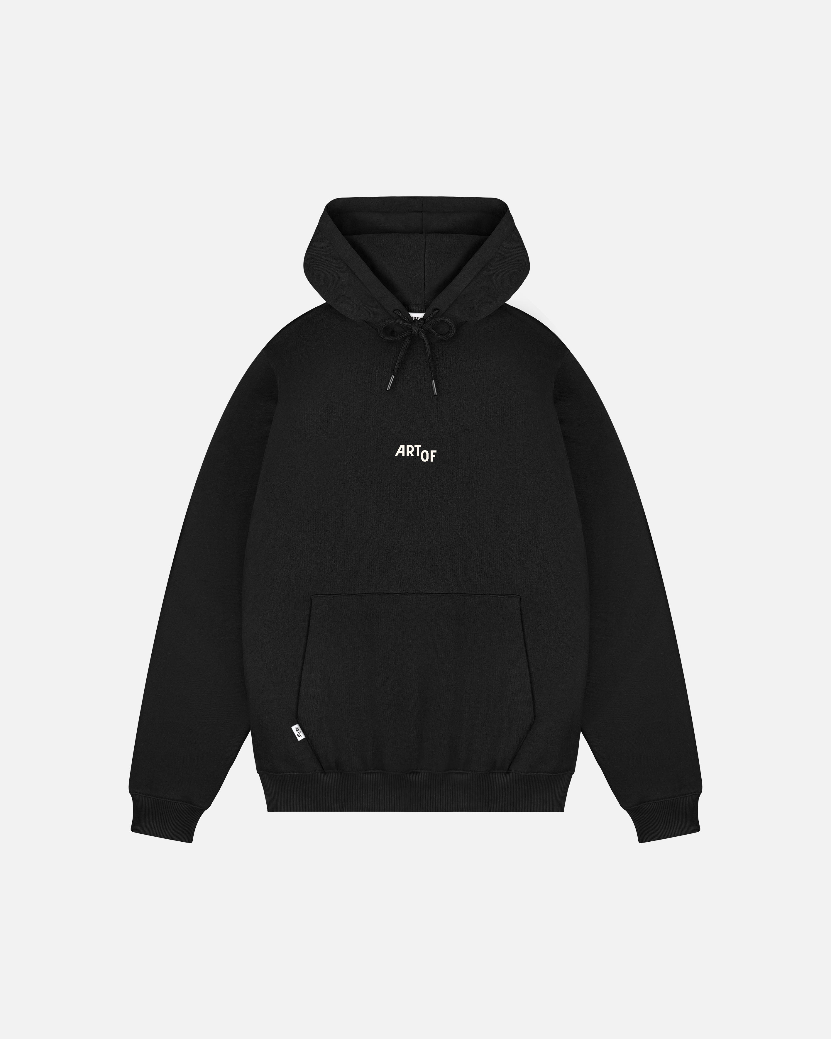 ART OF AFC Editions Hoodie | Black Screen Printed Football Sweat