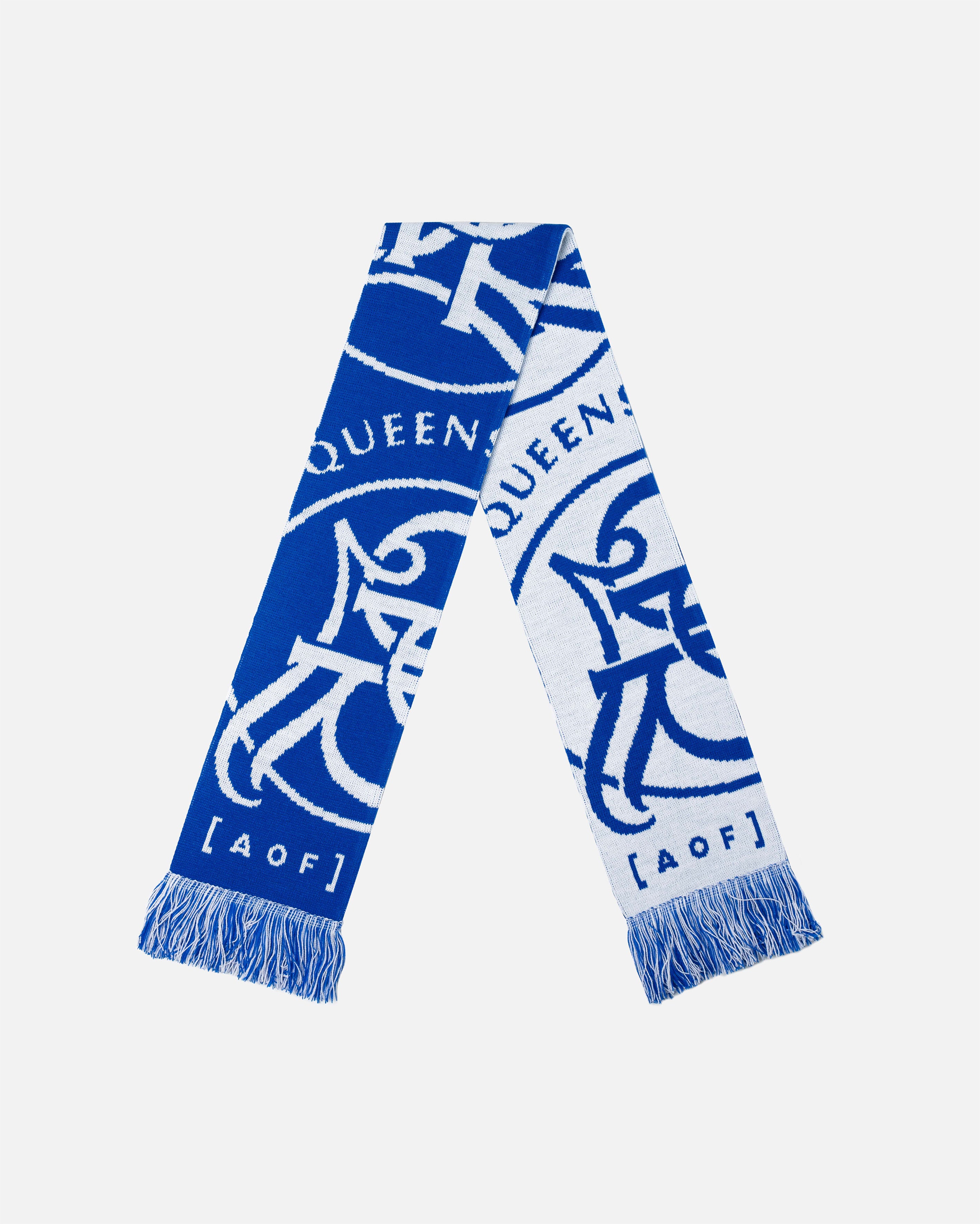 AOF x QPR Abstract Crest - Scarf | Accessories | Art of Football