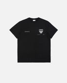 AOF x Oxford Exhibition Tee | Black Graphic T-shirt | Art of Football