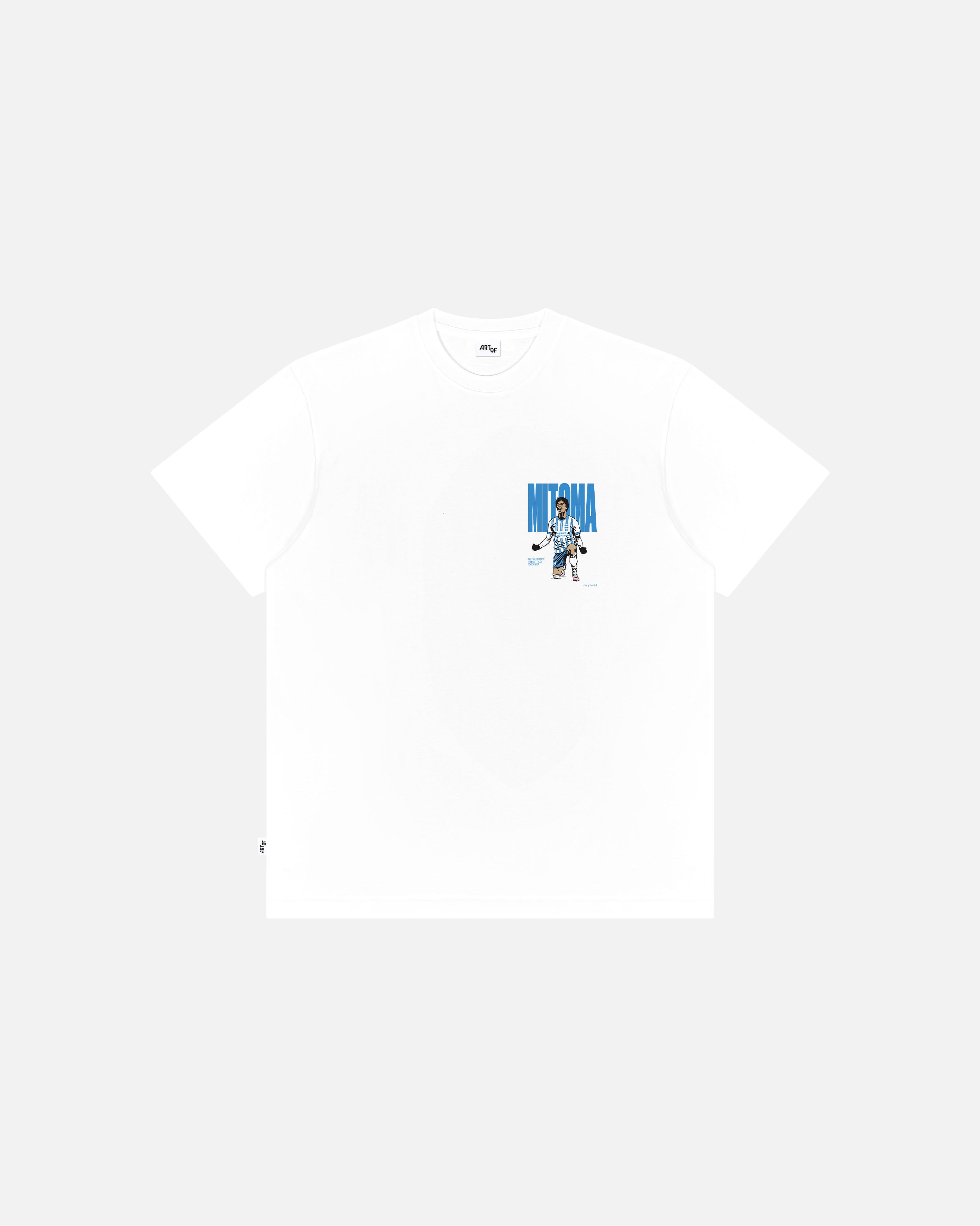 ART OF Brighton Record Breaker | BHAFC White Graphic Football T-shirt